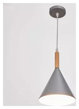 Светильник 2034844/1 E27 40вт серый 19,5х19,5х28 см