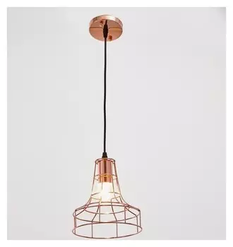 Светильник 34524/1 E27 40вт розовое золото 17,5х17,5х20-120 см