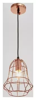 Светильник 34525/1 E27 40вт розовое золото 17,5х17,5х20-120 см