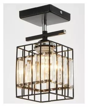 Светильник 6591192/1 E27 40вт черный 12х12х18 см