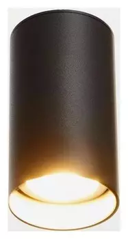 Светильник 671521/1 Gu10 40вт черный 6х6х11 см