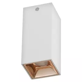 Светильник 86606/1 LED 7Вт 4000к белый-золото 5,5х5,5х12 см