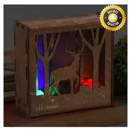 Светильник-диорама "Следуй за звездой"