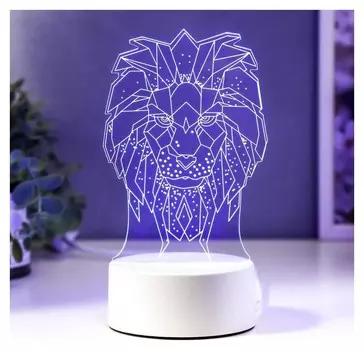Светильник "Лев" LED RGB от сети