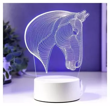 Светильник "Лошадь" LED RGB от сети