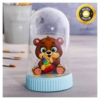 Светильник Мишка с фигуркой