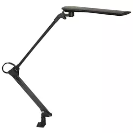 Светильник настольный "Сириус С16C", на струбцине, светодиодный, 7 Вт, сенсорный выключатель, черный, высота 54 см