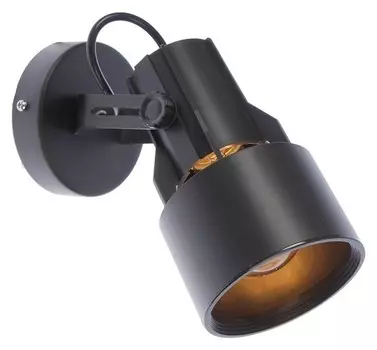 Светильник "Прожектор малый" 1x60w E27 черный 11x11x24 см