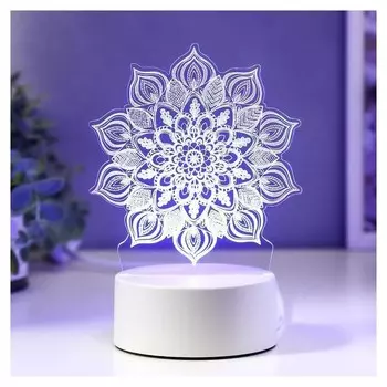 Светильник "Сандала" LED RGB от сети 13х15,2 см