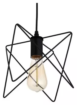 Светильник "Шелби" 1xe27 40вт черный 20х20х100 см.