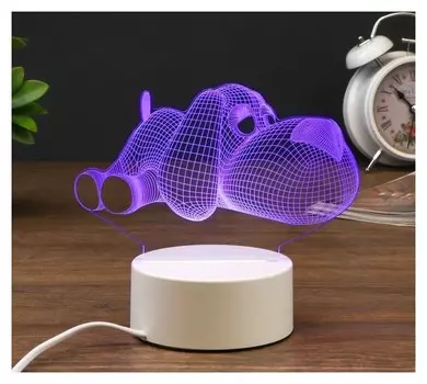 Светильник "Собачка" LED RGB от сети