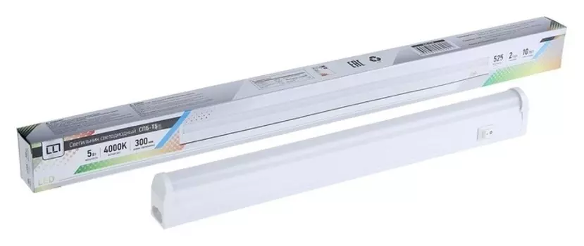 Светильник светодиодный IN Home спб-т5, 5 Вт, 160-260 В, 4000 К, 400 Лм, Ip40, D=300 мм