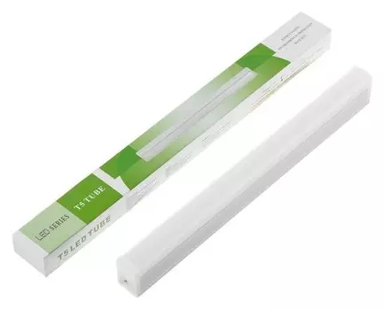 Светильник светодиодный T5, 6 Вт, 540 Лм, 300 мм, 4000к, 220в, дневной свет