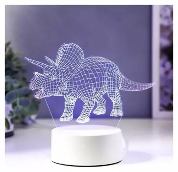 Светильник "Трицераптос" LED RGB от сети