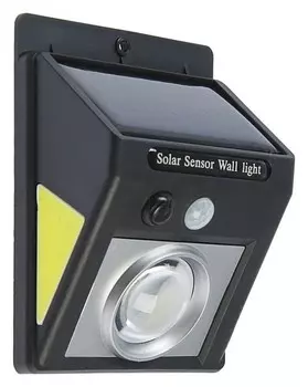 Светильник уличный с датчиком движения, солнечная батарея, 5 Вт, COB Led, направленный свет