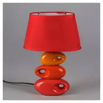 Светильник "Желание" красно-оранжевый 1x25w E14 12,5x19,5x31 см