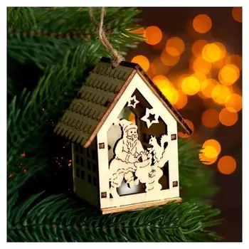 Световой декор с подвеской «Праздник»