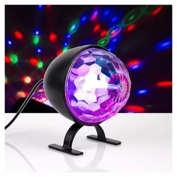 Световой прибор "Полусфера", 14х5х9 см, Usb, RGB