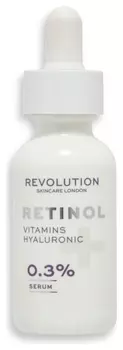 Сыворотка для лица с ретинолом от морщин Retinol Vitamins Hyaluronic 0.3% Serum