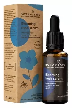 Сыворотка для всех типов коди лица Гидратирующая против обезвоженности Blooming fresh serum