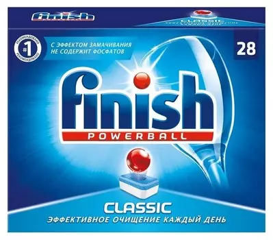 Таблетки для посудомоечных машин Classic, 28 шт