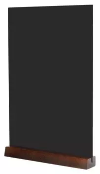 Табличка меловая настольная Attache А4 вертик. на деревянной подставке