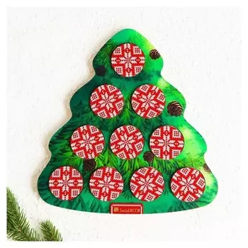 Тактильная игра «Ёлочка»