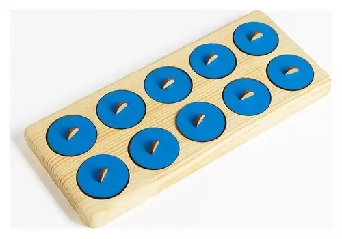 Тактильный планшет монтессори