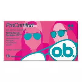 Тампоны гигиенические ProComfort Mini (Количество 16 шт)