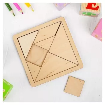 Танграм из фанеры