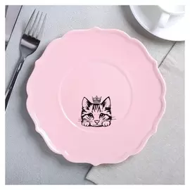 Тарелка «Кошка», Ø 20 см