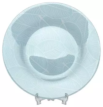 Тарелка ливс 10328slbd71 обеденная 260 мм, голубая