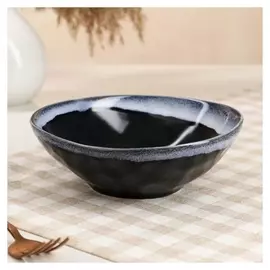 Тарелка "Обеденная", графит, матовая, 0.7 л