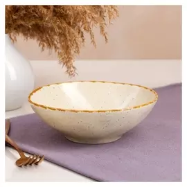 Тарелка "Обеденная", карамель, 0.7 л