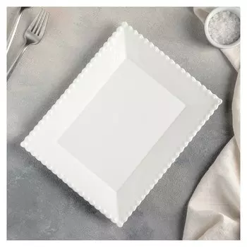 Тарелка обеденная «Лакомка», 25×20 см