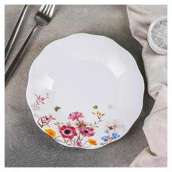 Тарелка обеденная «Летняя романтика», D=20,5 см