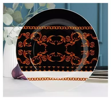 Тарелка обеденная Magistro «Княгиня», D=25,3 см