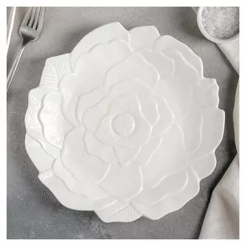 Тарелка обеденная «Роза», 25 см