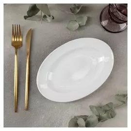 Тарелка овальная «Дельта», 21×14 см