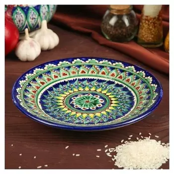 Тарелка плоская 22 см керамическая