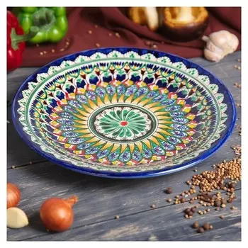 Тарелка плоская 25см