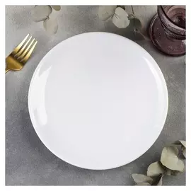 Тарелка «Селина», 20,8×2,2 см, цвет белый