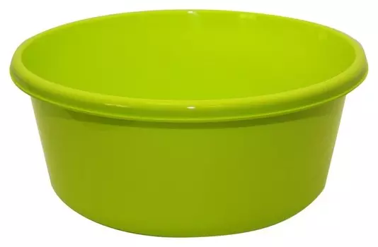 Таз 6л пластик круглый