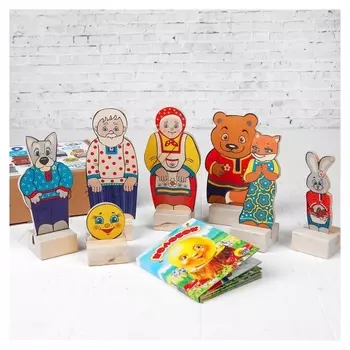 Театр на столе Колобок микрогофра