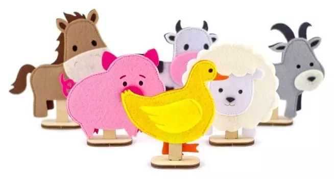 Театр пальчиковый Домашние обитатели 1