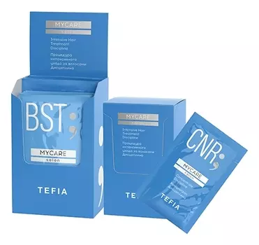 Tefia, набор для процедуры "Дисциплина" (Концентрат и бустер) Salon, 1 шт.*10 мл, 1 шт.*20 мл