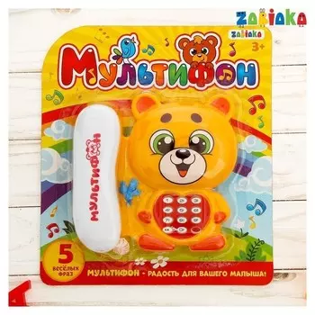 Телефон стационарный «Мишка»