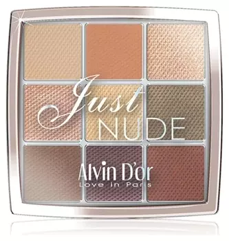 Тени для век 9 colors in 1 Just Nude