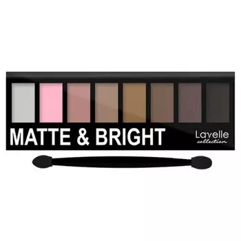 Тени для век цветные Matte &amp; Bright