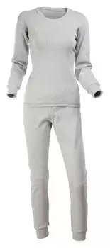 Термобелье женское «Сибирь», размер 52-54, цвет серый